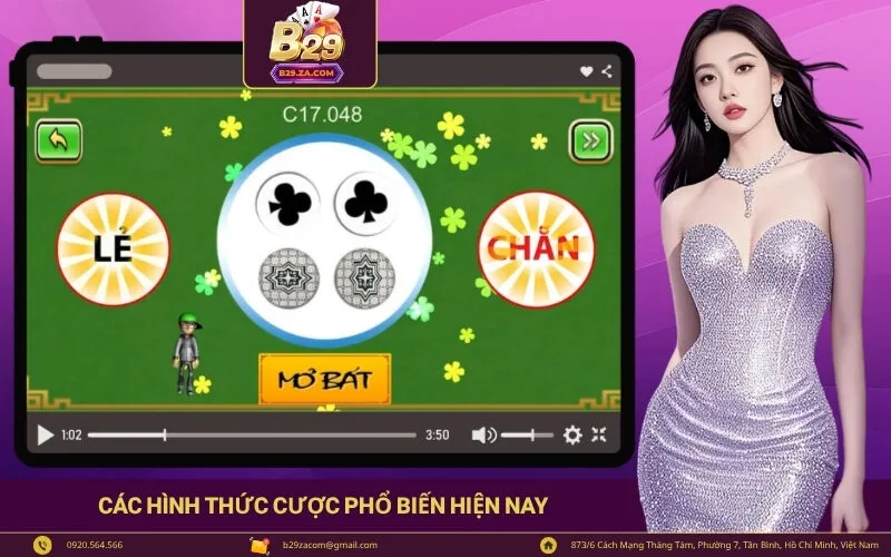 Các hình thức cược phổ biến hiện nay