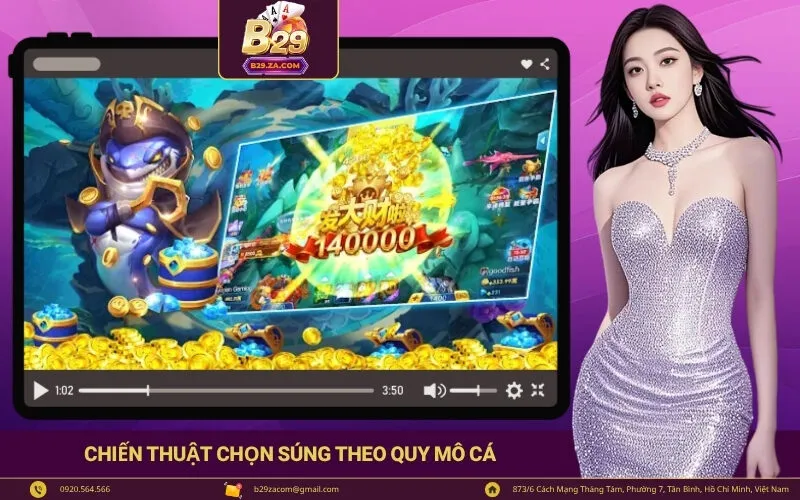 Chiến thuật chọn súng theo quy mô cá