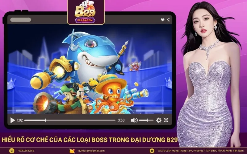 Hiểu rõ cơ chế của các loại Boss trong đại dương B29