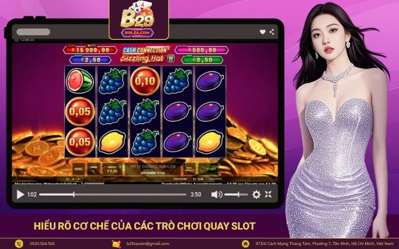 Hiểu rõ cơ chế của các trò chơi quay slot tại cổng game