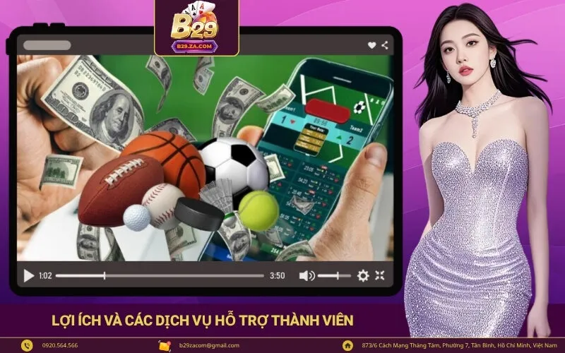 Lợi ích và các dịch vụ hỗ trợ thành viên