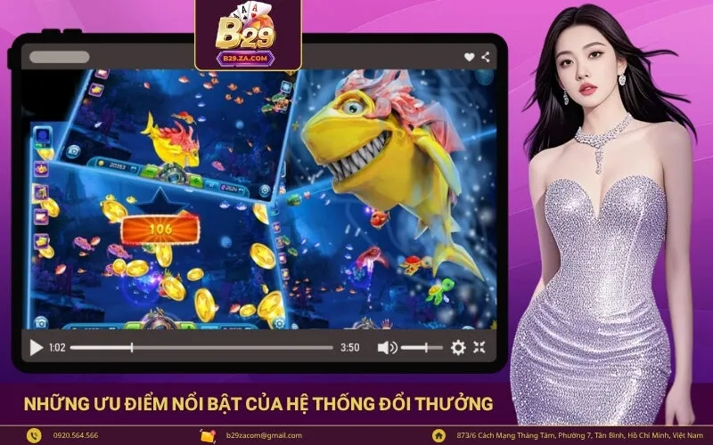 Những ưu điểm nổi bật của hệ thống đổi thưởng