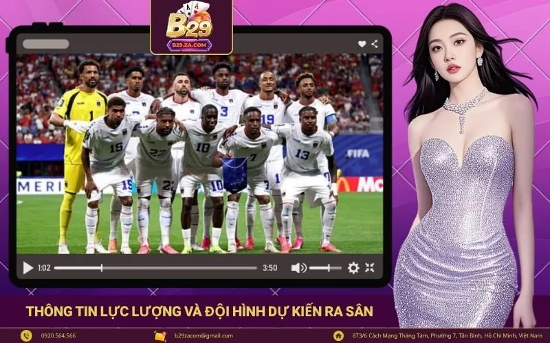 Thông tin lực lượng và đội hình dự kiến ra sân