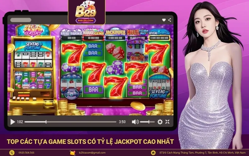 Top Các Tựa Game Slots Có Tỷ Lệ Jackpot Cao Nhất